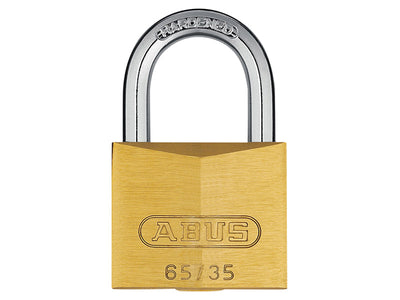 ABUS Mechanical 65/35mm Brass Padlock – – Now available at MTN Shop UK.