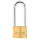 ABUS Mechanical  65/40mm Brass Padlock 63mm Long Shackle Keyed Alike 6405