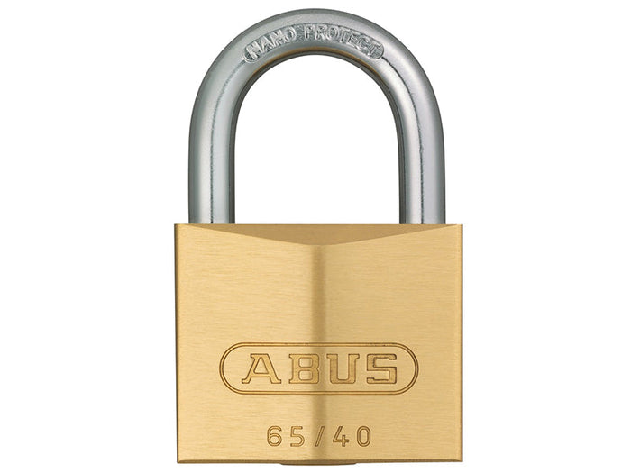 ABUS Mechanical  65/40mm Brass Padlock Keyed Alike 6406