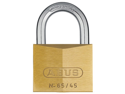ABUS Mechanical 65/45mm Brass Padlock Carded – – Now available at MTN Shop UK.