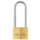 ABUS Mechanical  65/50mm Brass Padlock 80mm Long Shackle Keyed Alike 6504