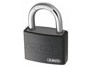 ABUS Mechanical T65AL/40mm My Lock Aluminium Padlock Black – – Now available at MTN Shop UK.