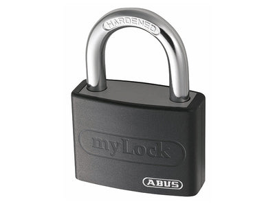 ABUS Mechanical T65AL/40mm My Lock Aluminium Padlock Black – – Now available at MTN Shop UK.