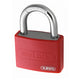 ABUS Mechanical  T65AL/40mm My Lock Aluminium Padlock Red