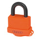 ABUS Mechanical  70AL/45mm Aluminium Padlock Orange Keyed Alike 6401