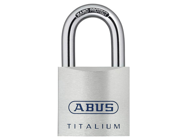 ABUS Mechanical 80TI/50mm TITALIUM™ Padlock Carded – – Now available at MTN Shop UK.