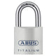 ABUS Mechanical  80TI/50mm TITALIUM™ Padlock Keyed Alike KA8012