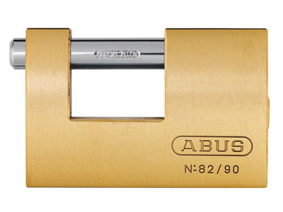 ABUS Mechanical 82/90mm Monoblock Brass Shutter Padlock Keyed Alike 8523 – – Now available at MTN Shop UK.