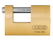 ABUS Mechanical 82/90mm Monoblock Brass Shutter Padlock Keyed Alike 8521 – – Now available at MTN Shop UK. - imagen 2