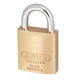 ABUS Mechanical  83/45mm Brass Body Padlock Carded