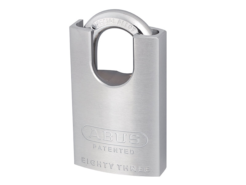 ABUS Mechanical 83/50mm Chrome Plated Brass Padlock Hardened Closed Shackle – – Now available at MTN Shop UK. - imagen 2