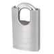 ABUS Mechanical  83/50mm Chrome Plated Brass Padlock Hardened Closed Shackle