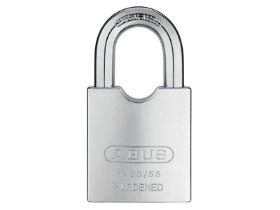 ABUS Mechanical 83/55mm Rock Hardened Steel Padlock Carded – – Now available at MTN Shop UK.