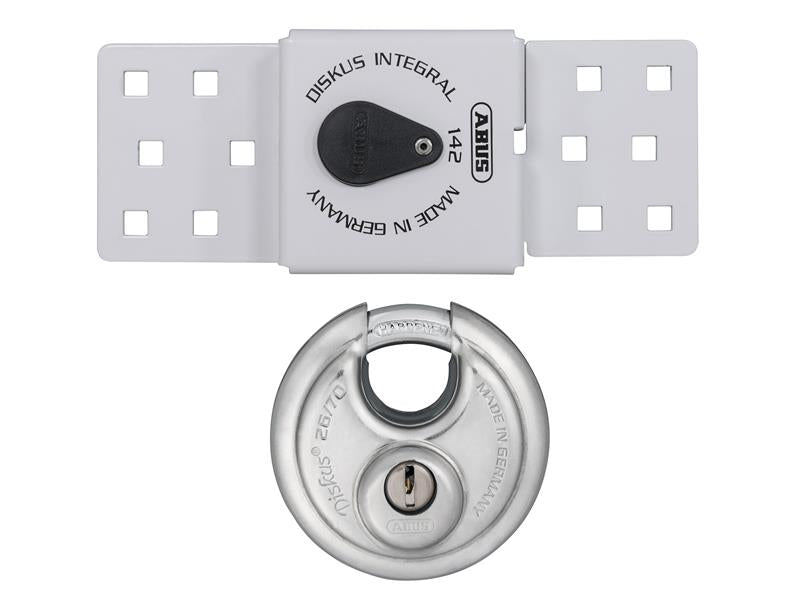 ABUS Mechanical 142 Series Sliding Door Van Lock & 26/70mm Diskus® Padlock – – Now available at MTN Shop UK. - imagen 2