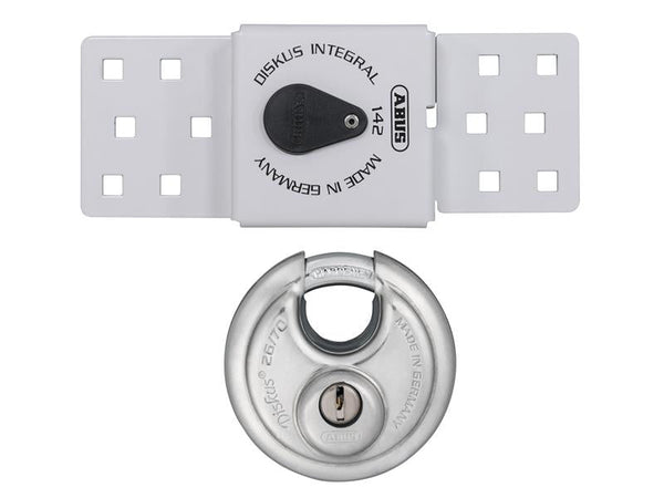 ABUS Mechanical 142 Series Sliding Door Van Lock & 26/70mm Diskus® Padlock – – Now available at MTN Shop UK.