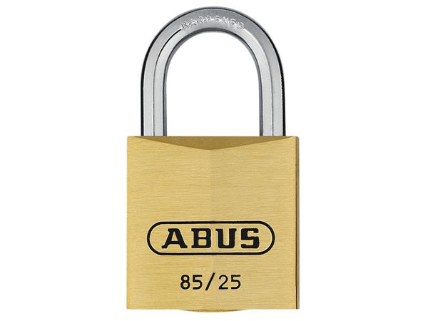 ABUS Mechanical 85/25mm Brass Padlock – – Now available at MTN Shop UK.