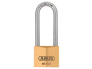 ABUS Mechanical 85/40mm Brass Padlock 63mm Long Shackle Carded – – Now available at MTN Shop UK. - imagen 2