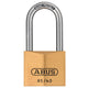 ABUS Mechanical  85/40mm Brass Padlock 40mm Long Shackle