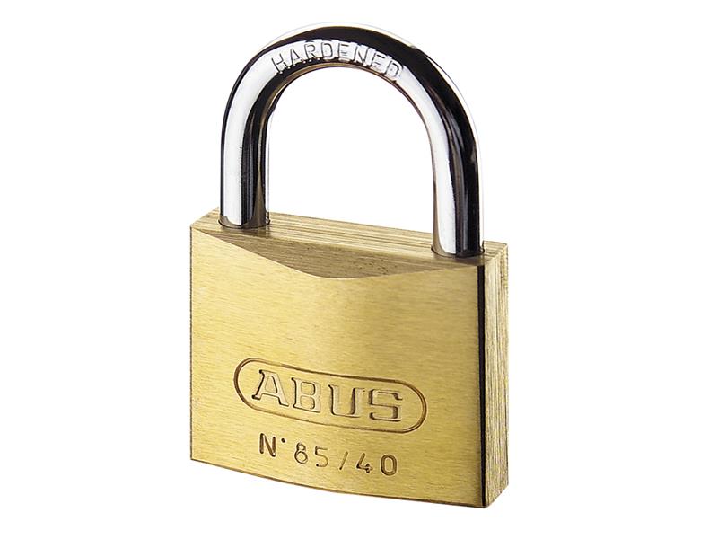 ABUS Mechanical 85/60mm Brass Padlock Carded – – Now available at MTN Shop UK. - imagen 2