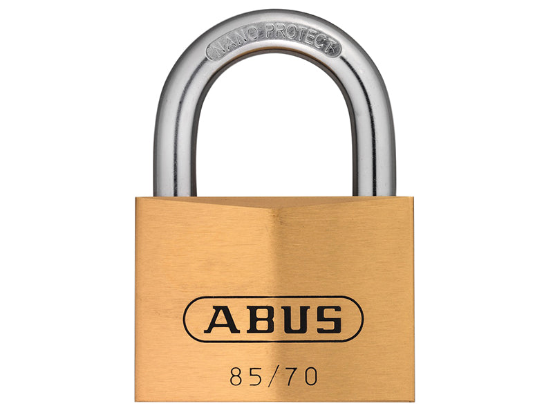 ABUS Mechanical 85/70mm Brass Padlock Keyed Alike 121 – – Now available at MTN Shop UK. - imagen 2