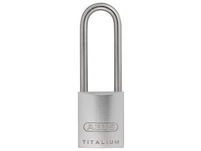 ABUS Mechanical 86TI/45mm TITALIUM™ Padlock Without Cylinder 70mm Long Stainless Steel Shackle – – Now available at MTN Shop UK.