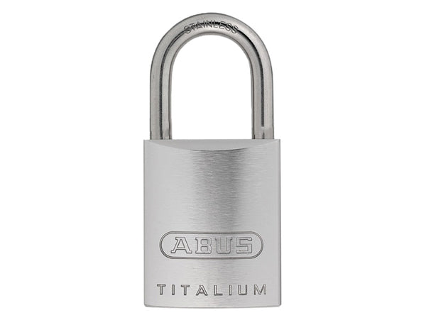 ABUS Mechanical 86TIIB/45mm TITALIUM™ Padlock Without Cylinder Stainless Steel Shackle – – Now available at MTN Shop UK.