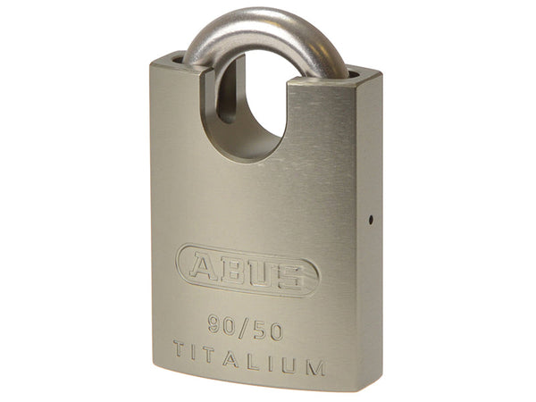 ABUS Mechanical 90RK/50mm TITALIUM™ Padlock Closed Shackle Keyed Alike 2745 – – Now available at MTN Shop UK.