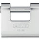 ABUS Mechanical  92/65mm Monoblock Brass Body Shutter Padlock Carded