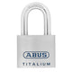 ABUS Mechanical  96CSTI/50mm TITALIUM™ Padlock Keyed Alike KA7566