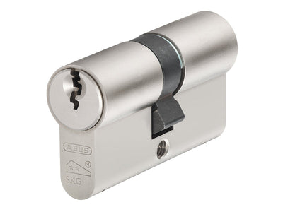 ABUS Mechanical E60NP Euro Double Cylinder Nickel Pearl 40mm / 50mm Visi – – Now available at MTN Shop UK.