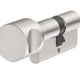ABUS Mechanical  KE60NP Euro Thumbturn Cylinder Nickel Pearl Z45mm / K30mm Box