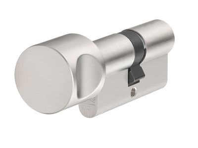 ABUS Mechanical KE60NP Euro Thumbturn Cylinder Nickel Pearl Z40mm / K40mm Visi – – Now available at MTN Shop UK.