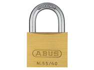 ABUS Mechanical 55/40mm Brass Padlock Keyed Alike 5401 – – Now available at MTN Shop UK. - imagen 2