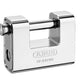 ABUS Mechanical  92/80mm Monoblock Brass Body Shutter Padlock Carded