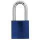 ABUS Mechanical  72/40mm Aluminium Padlock 40mm Long Shackle Blue Keyed Alike TT60121