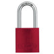 ABUS Mechanical  72/40mm Aluminium Padlock 40mm Long Shackle Red Keyed Alike TT0216262