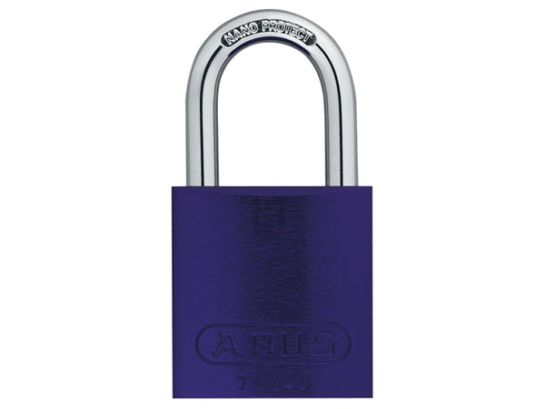 ABUS Mechanical 72/40mm Aluminium Padlock Violet Keyed Alike TT04072 – – Now available at MTN Shop UK.