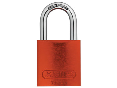 ABUS Mechanical 72/40mm Aluminium Padlock Orange Keyed Alike TT02767 – – Now available at MTN Shop UK.