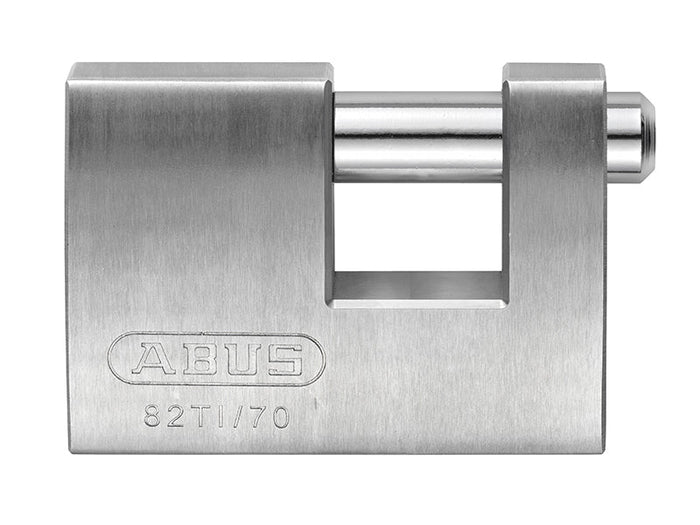 ABUS Mechanical  82TI/70mm TITALIUM™ Shutter Padlock Keyed Alike KA8519