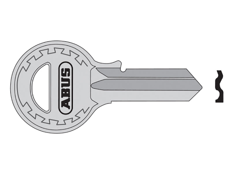 ABUS Mechanical T84/40 40mm Left Hand Key Blank 08682 – – Now available at MTN Shop UK. - imagen 2