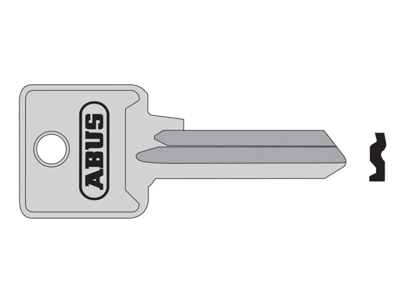ABUS Mechanical 85/40 40mm L Key Blank – – Now available at MTN Shop UK. - imagen 2