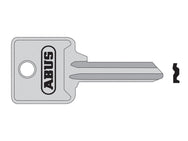 ABUS Mechanical 85/40 40mm Right Hand Key Blank – – Now available at MTN Shop UK. - imagen 2
