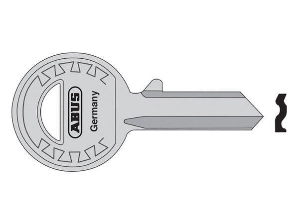 ABUS Mechanical 24-41-885 Right Hand 4 Pin Key Blank – – Now available at MTN Shop UK.