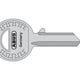 ABUS Mechanical  24-41-885 Right Hand 4 Pin Key Blank