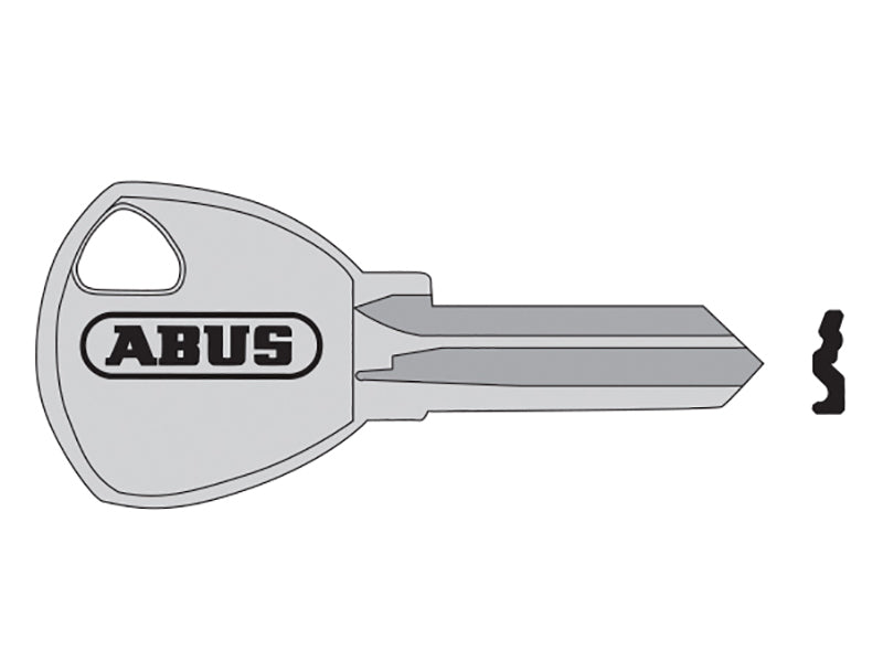 ABUS Mechanical 65/30 30mm New Profile Key Blank – – Now available at MTN Shop UK. - imagen 2