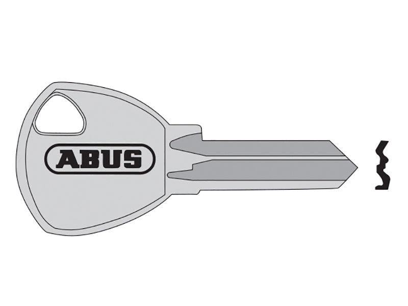 ABUS Mechanical 65/40+45 70/45 New Key Blank – – Now available at MTN Shop UK. - imagen 2