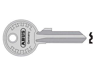 ABUS Mechanical 24-26-28 Right Hand 4/5 Key Blank – – Now available at MTN Shop UK.