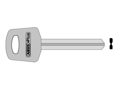 ABUS Mechanical X Plus Key Blank 23211 – – Now available at MTN Shop UK.
