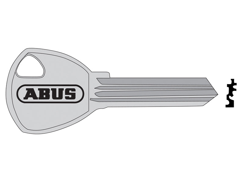 ABUS Mechanical 80TI/40+45+50+60 Key Blank 57862 – – Now available at MTN Shop UK. - imagen 2