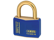 ABUS Mechanical T84MB/40mm Blue Rustproof Padlock Keyed Alike 8406 – – Now available at MTN Shop UK. - imagen 2